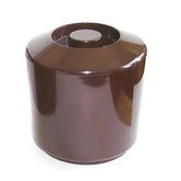 6 Pint Ice Bucket, Round, Brown  Adomoo
